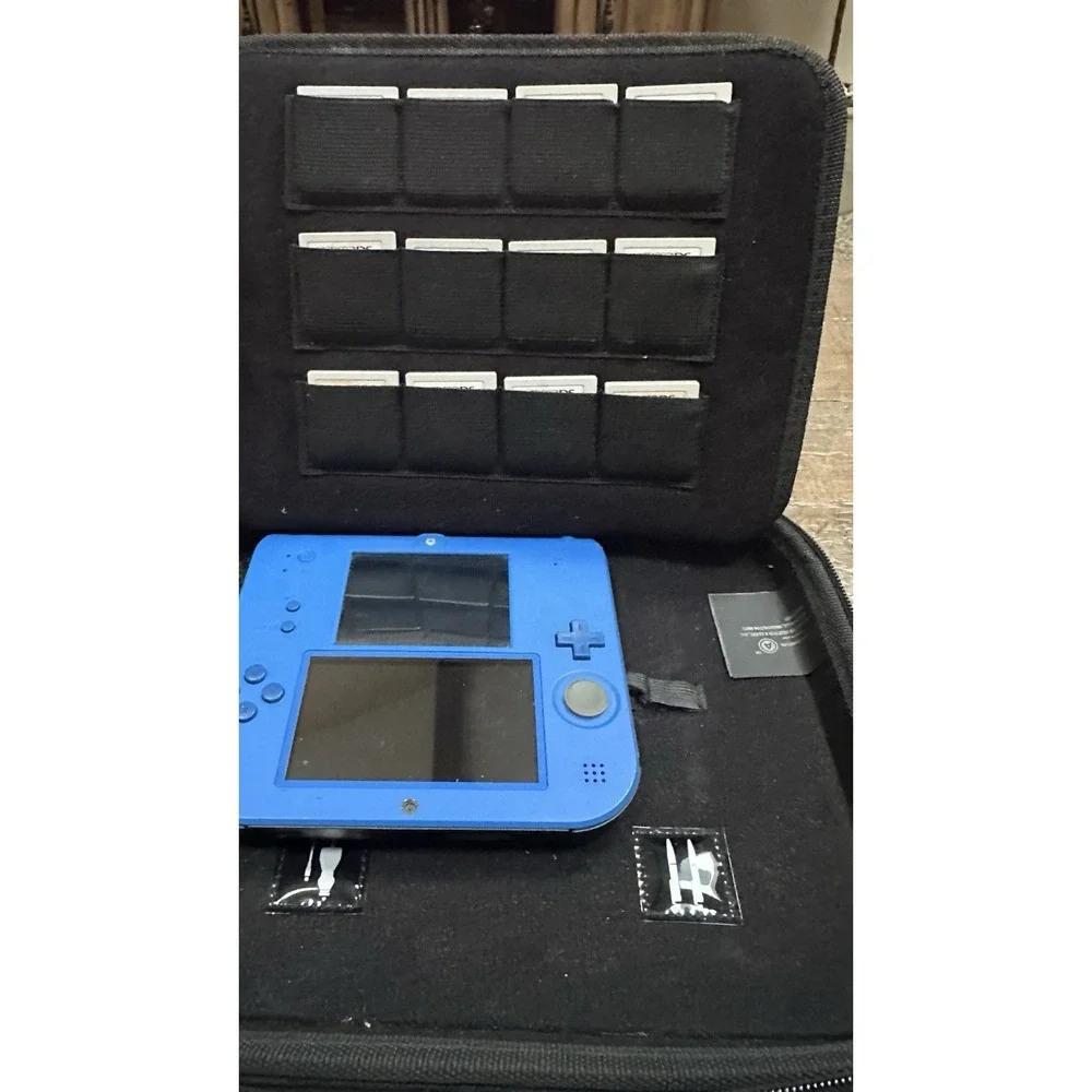 Nintendo 3DS Lot 3 Systems 23 Games Zelda Mario Kart DS 2DS Charger Case